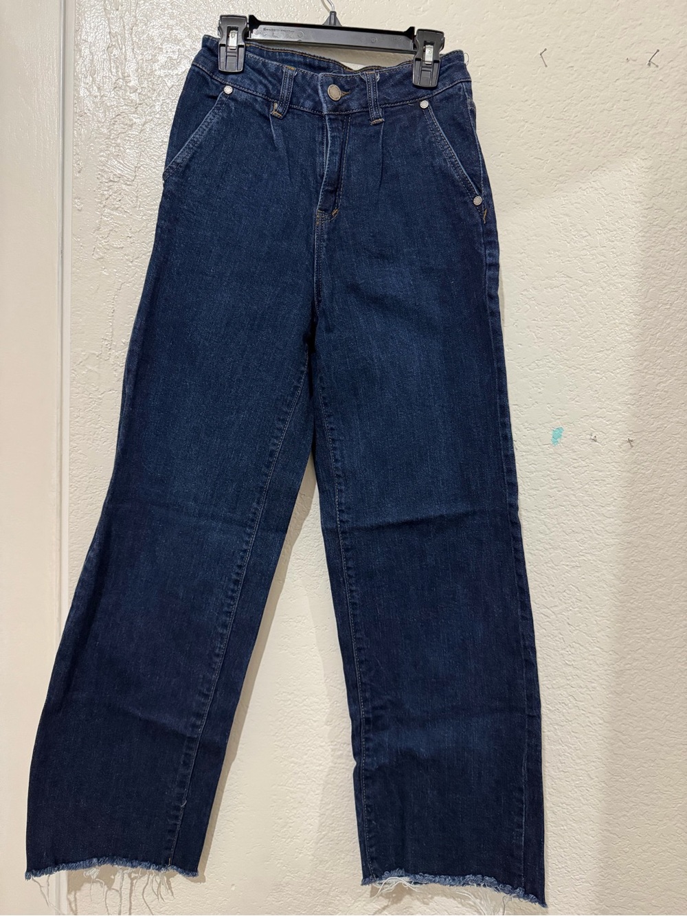 Classic Women’s Dark Blue Straight-Leg Jeans